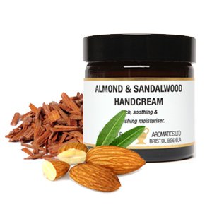 Almond & sandalwood hand cream