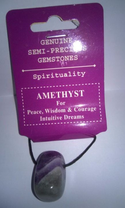 Amethyst Pendant Necklace