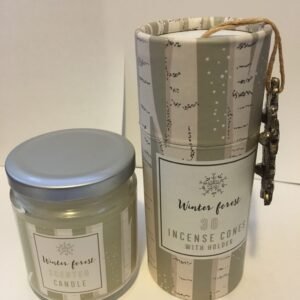 winter forest incense set
