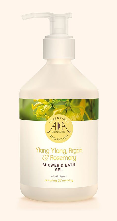 AA Skincare – Ylang Ylang, Argan & Rosemary Shower & Bath Gel 500ml