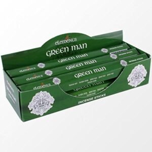 Elements Green Man Incense Sticks. ​1 pack of 20 sticks.
