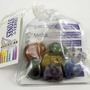 Chakra Stones With Wash Bag Includes 7 Stones