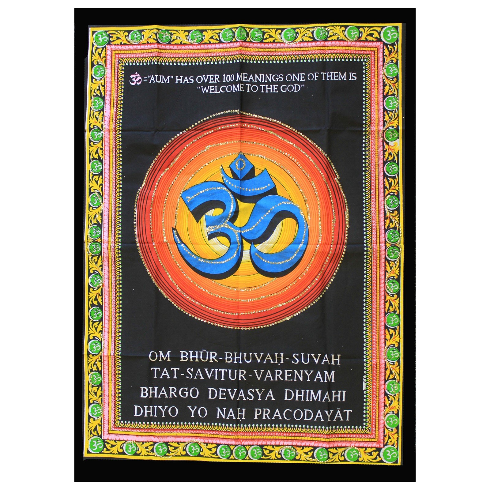 Indian Wall Art Hanging - OM