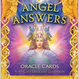 Angel Answers Oracle Cards A 44-Card Deck and Guidebook By Radleigh Valentine