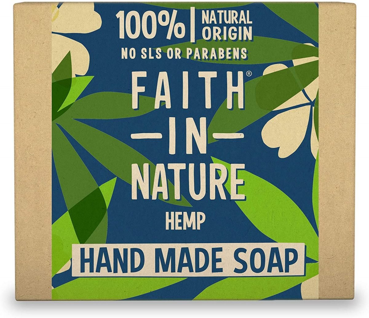 Faith In Nature Hemp Soap 100g