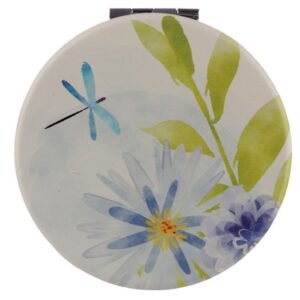 New Dragonfly Collectable Botanical Design Compact Mirror